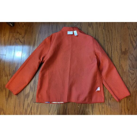 Alfred Dunner (Size 16) Floral Reversible Multicolor Jacket - Picture 10 of 11